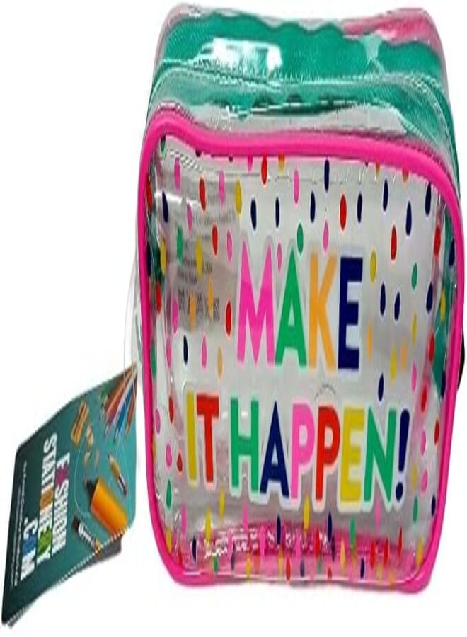Pencil Case Make It Happen- PVC PM24020A